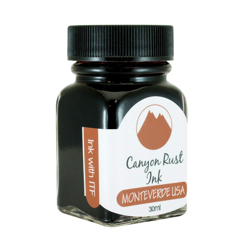 Monteverde USA Ink with ITF Technology, 30 ml Canyon Rust (G309CP) - Image 2